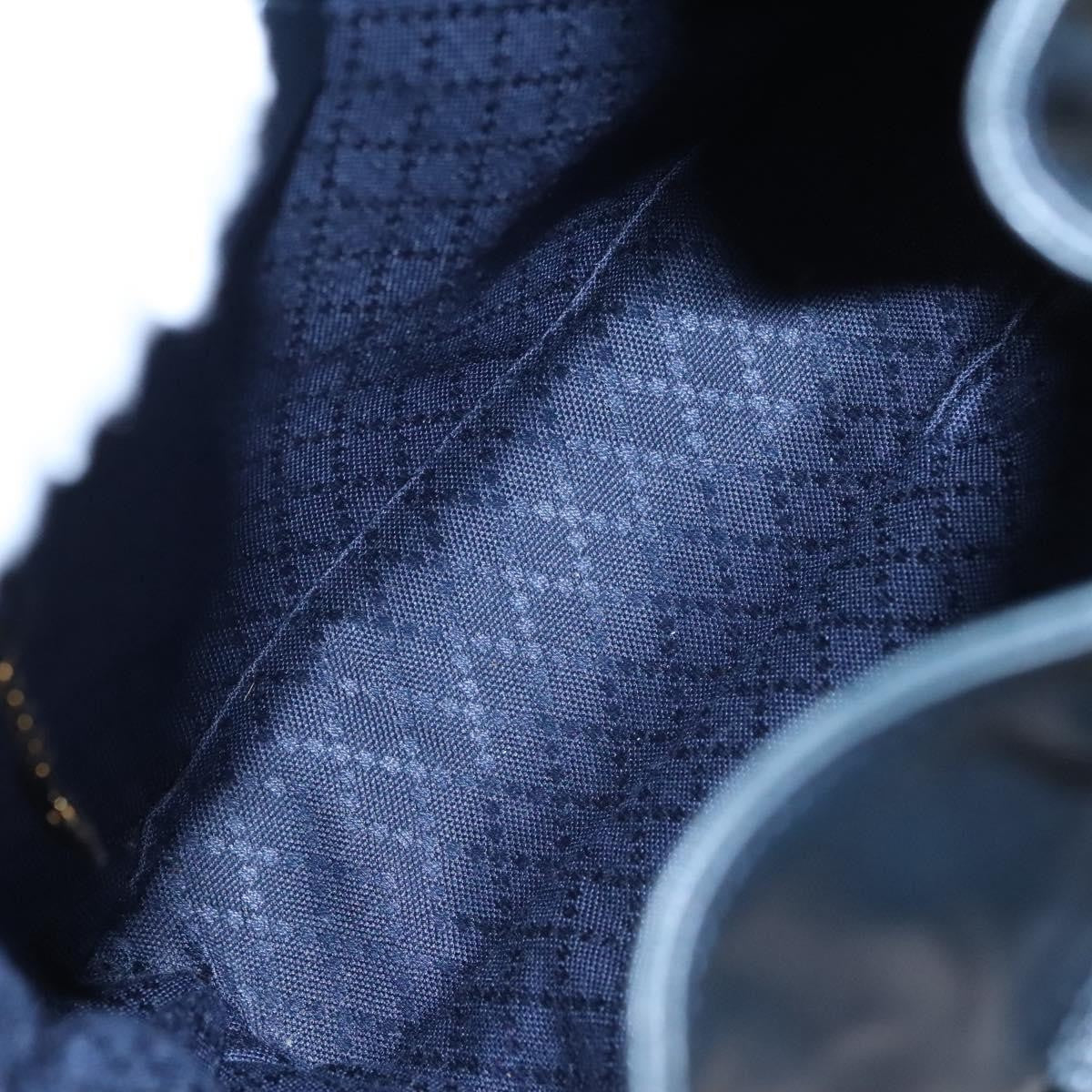 Gucci Vintage Bamboo Backpack Leather, BLACK, LEATHER, Backpack