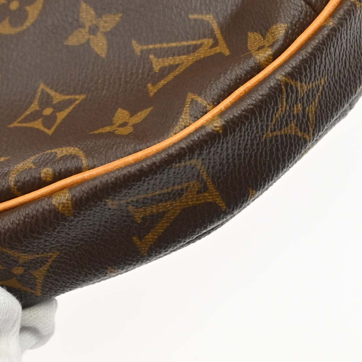 Louis Vuitton Croissant Handbag Monogram Canvas, Brown, Canvas, Handbag