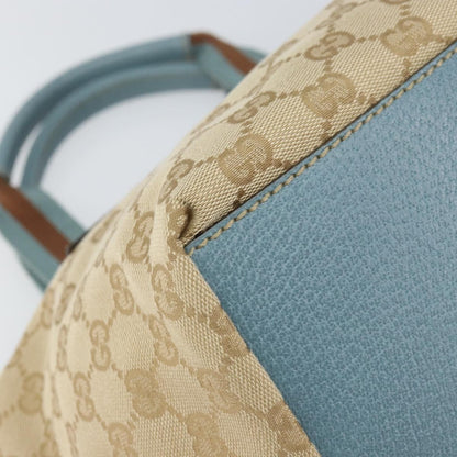 Gucci Web Zip Tote GG Canvas, BEIGE, CANVAS, Tote bag