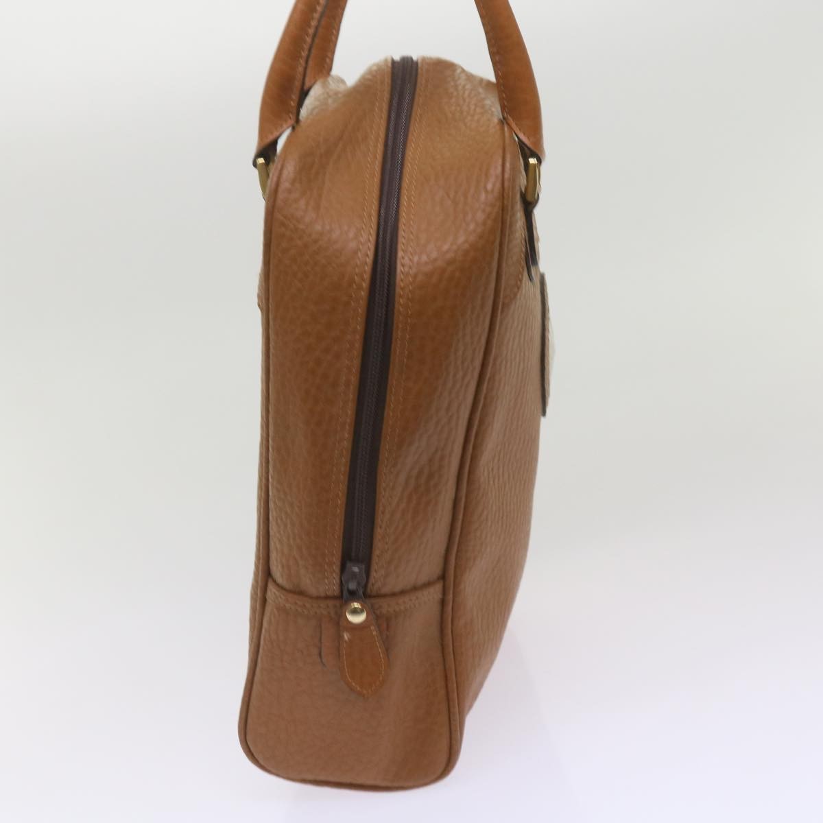 Burberry Sport handbag Vintage nova check, BROWN, LEATHER, Handbag