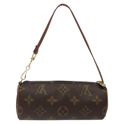 Louis Vuitton Papillon Pochette Monogram Canvas, BROWN, CANVAS, Handbag