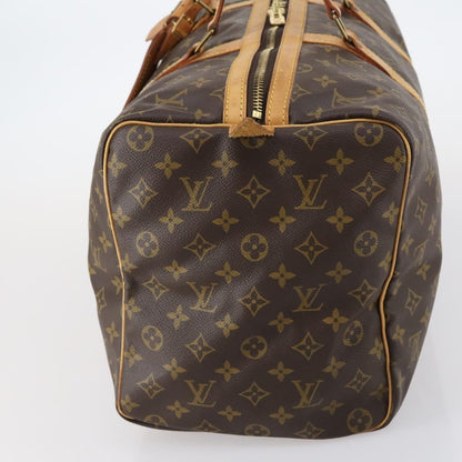 Louis Vuitton Sac Souple Handbag Monogram Canvas, BROWN, CANVAS, Travel bag