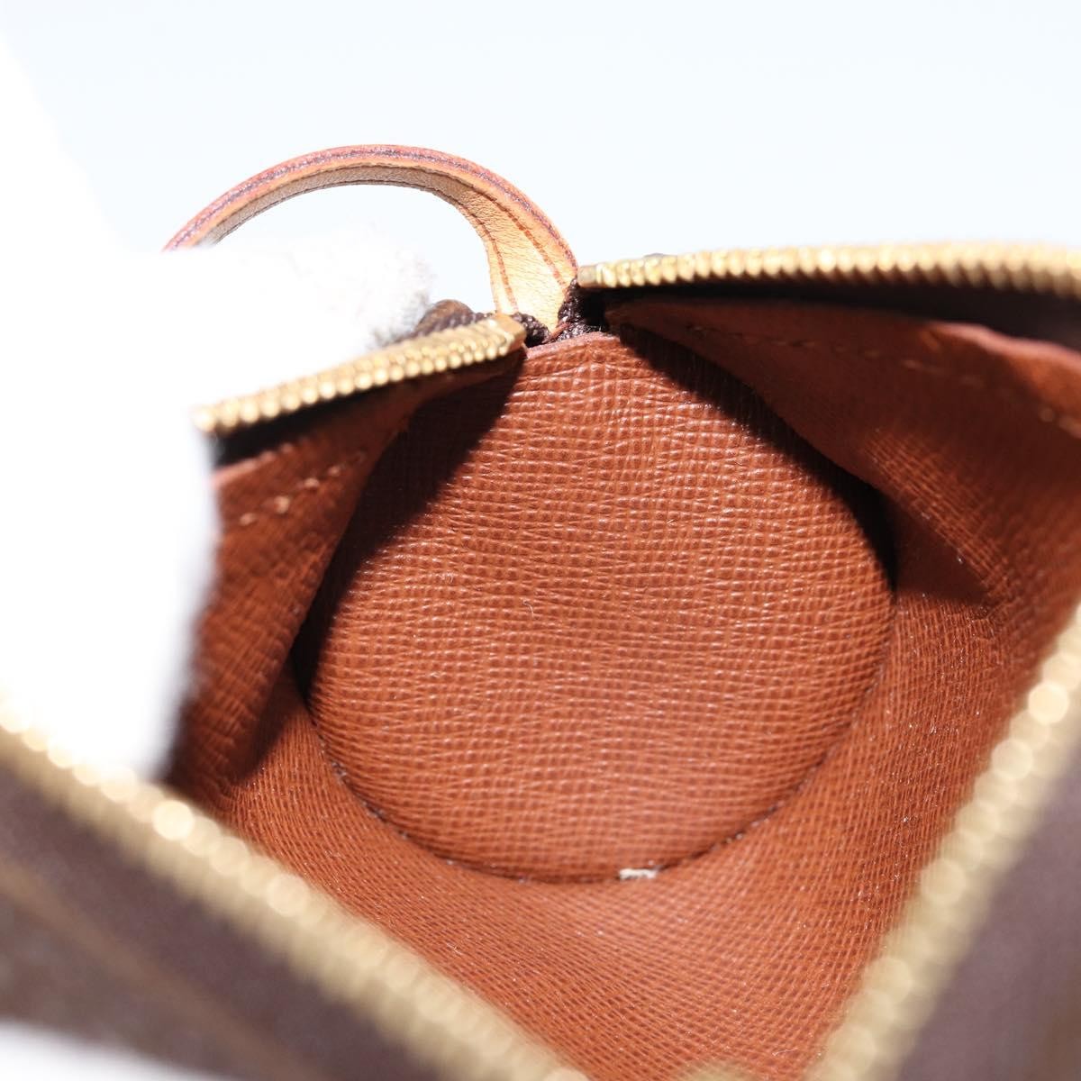 Louis Vuitton Papillon Pochette Monogram Canvas, BROWN, CANVAS, Handbag