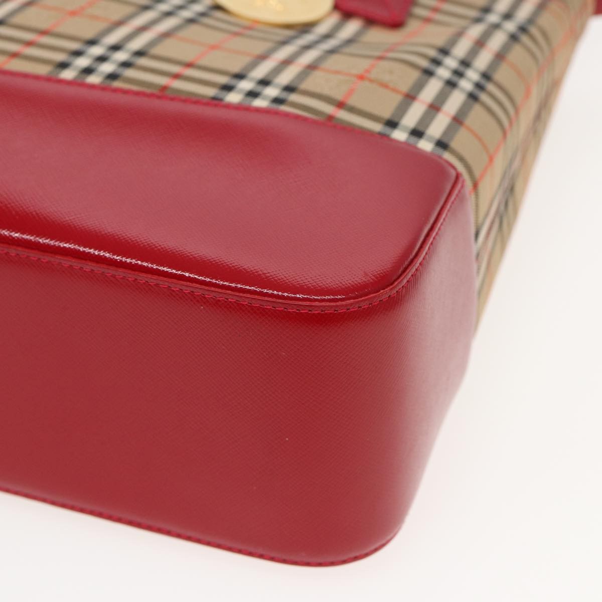 Burberry Nova Check Tote canvas check pattern, BEIGE, CANVAS, Tote bag