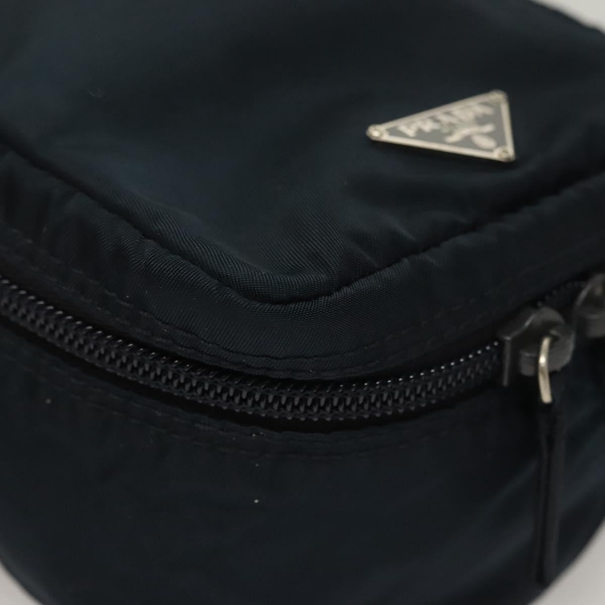 Prada Zip Around Toiletry Bag Tessuto, Navy, Nylon, Clutch