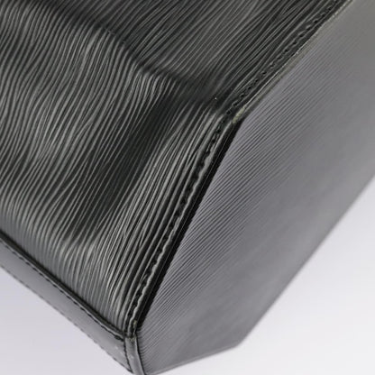 Louis Vuitton Vintage Sac d'Epaule Handbag Epi Leather, BLACK, LEATHER, Handbag