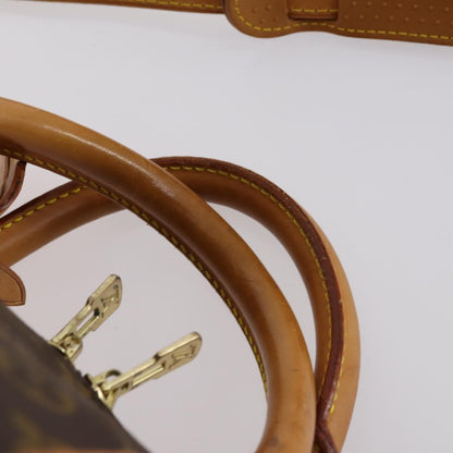 Louis Vuitton Keepall Bandouliere Bag Monogram Canvas, BROWN, CANVAS, Travel bag