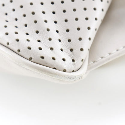 Bottega Veneta Drawstring Backpack Perforated Leather, BEIGE, CALFSKIN, Backpack