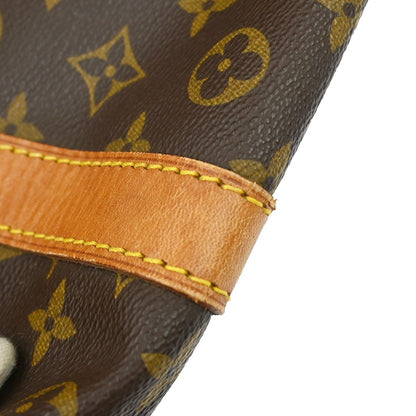Louis Vuitton Keepall Bag Monogram Canvas, BROWN, CANVAS, Travel bag