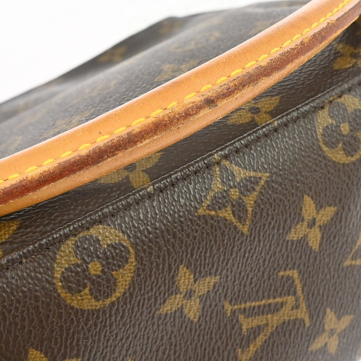 Louis Vuitton Monogram Looping Handbag Monogram Canvas, BROWN, CANVAS, Handbag