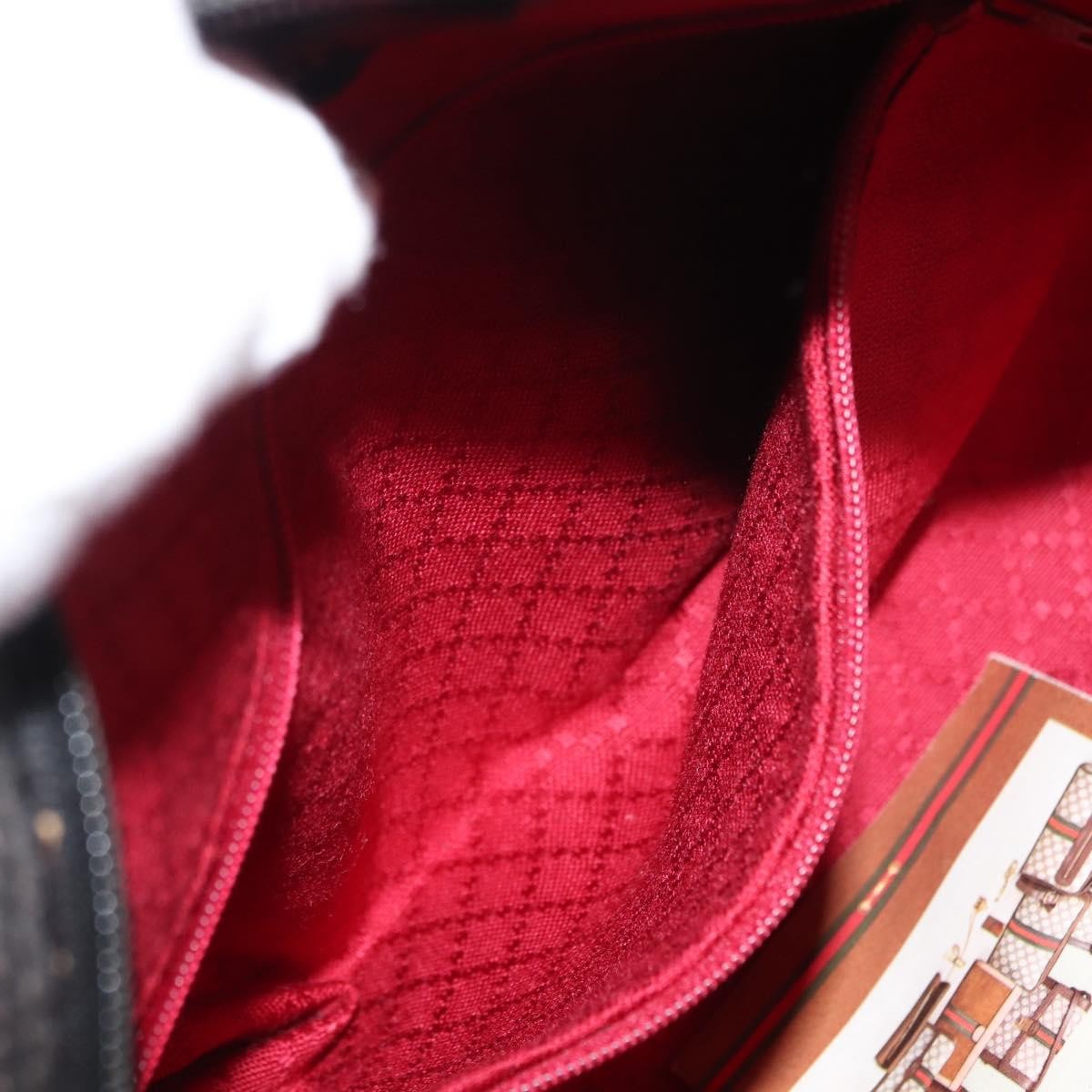 Gucci Ophidia Shoulder Bag GG Coated Canvas, BLACK, CANVAS, Shoulder bag