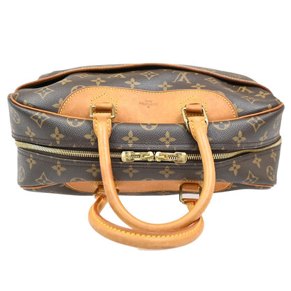 Louis Vuitton Deauville Handbag Monogram Canvas, BROWN, CANVAS, Handbag