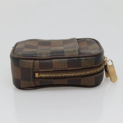 Louis Vuitton Etui Okapi Camera Case Damier, BROWN, CANVAS, Travel bag