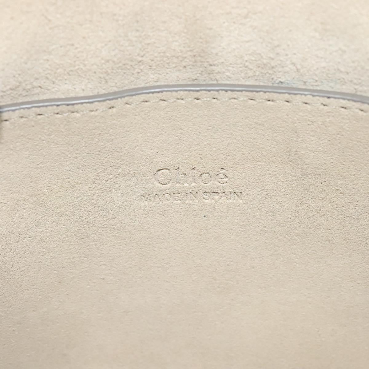 Chloe Faye Shoulder Bag Leather and Suede, TURQUOISE, SUEDE, Shoulder bag