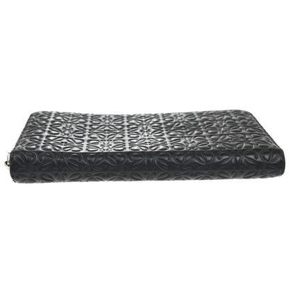 Loewe Anagram Wallet Leather, BLACK, LEATHER, Wallets