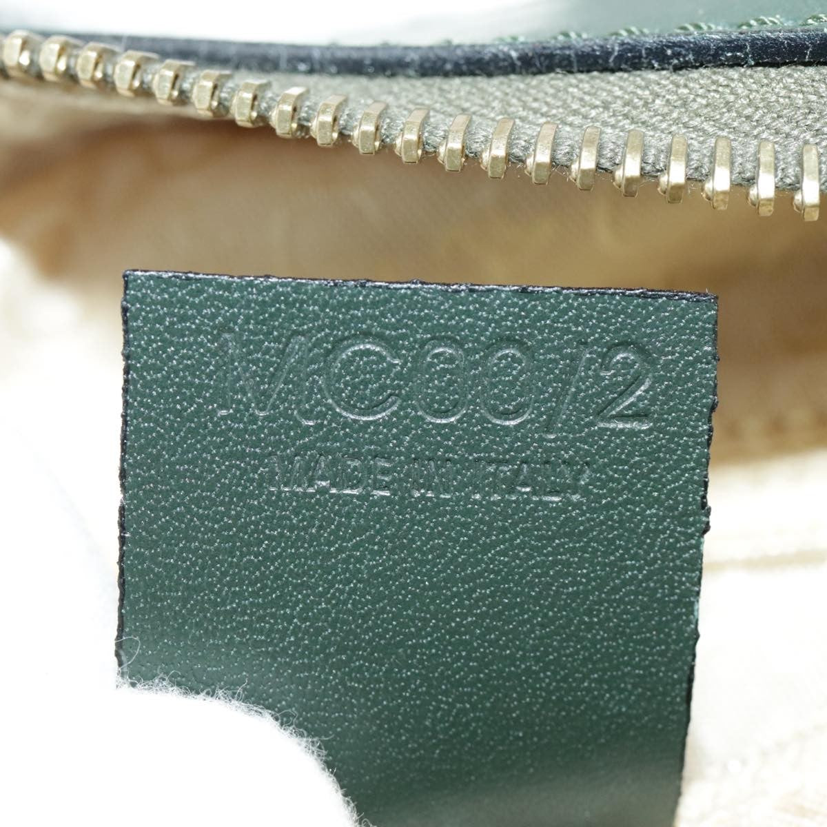 Celine C Macadam Handbag Canvas, Gray, Canvas, Handbag