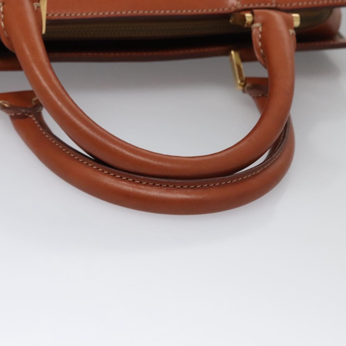 Celine Vintage Macadam Tote bag Canvas and Leather, Brown, Canvas, Tote Bag