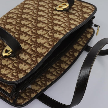 Christian Dior Trotter Canvas, BROWN, CANVAS, Handbag