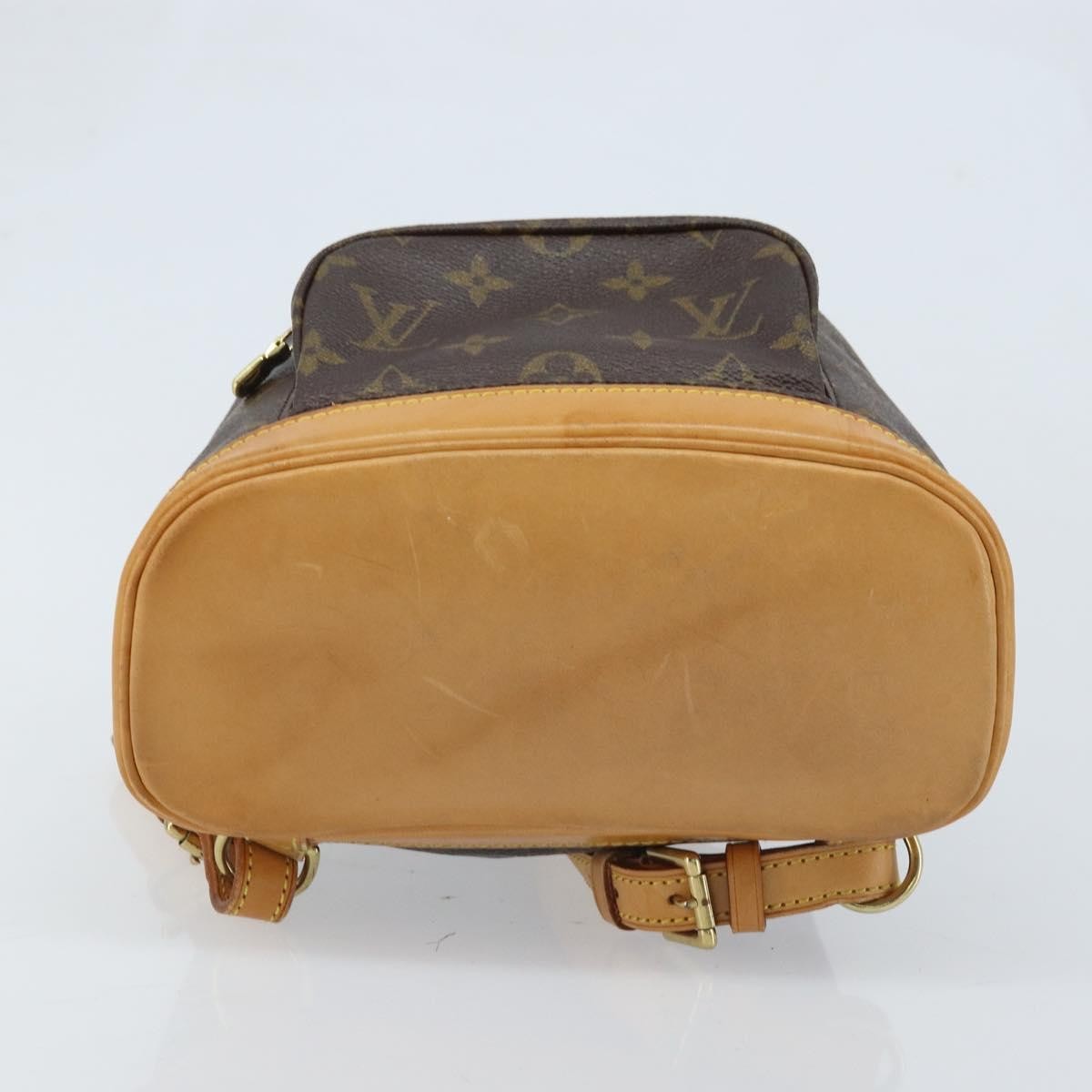 Louis Vuitton Vintage Montsouris Backpack Monogram Canvas, Brown, Canvas, Handbag
