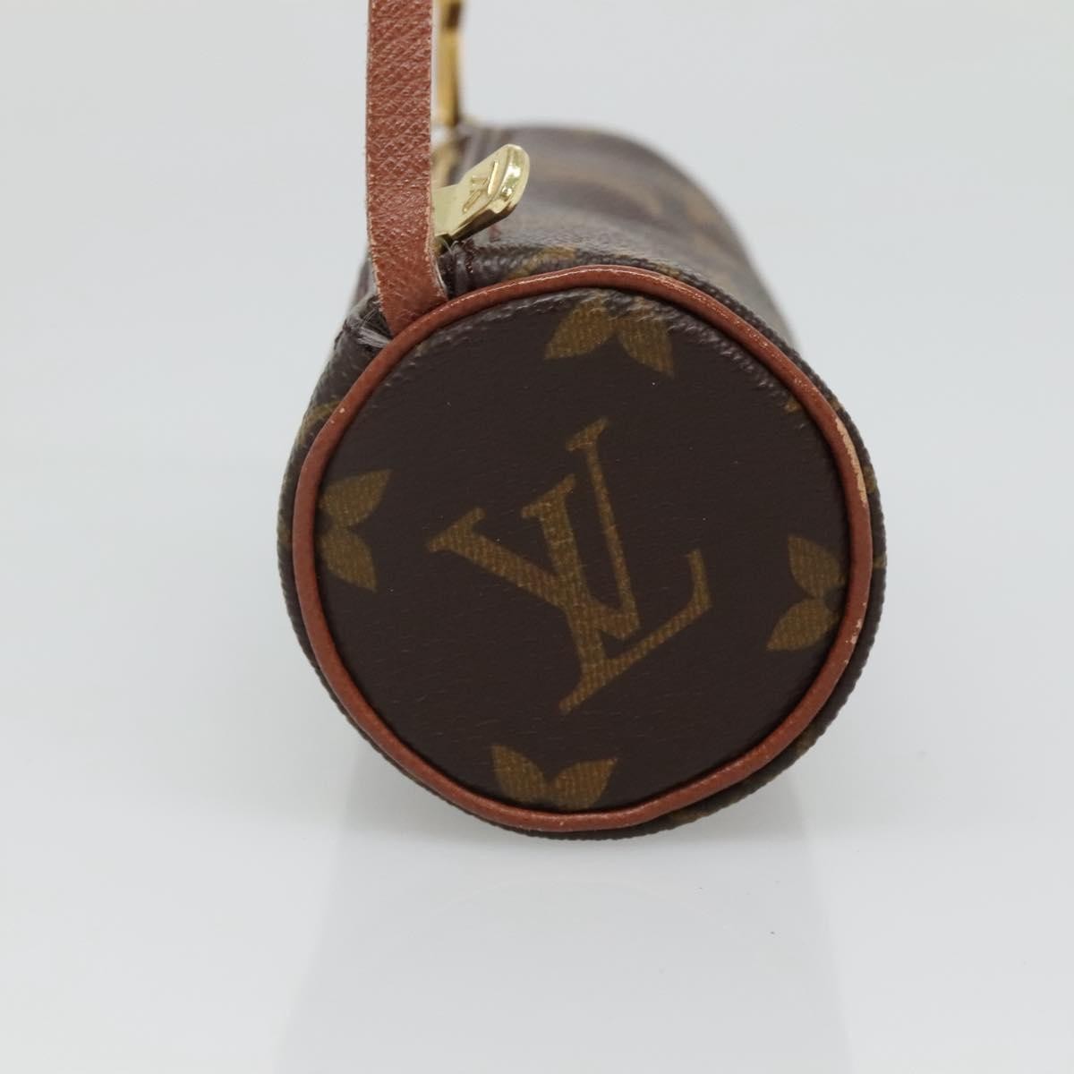 Louis Vuitton Papillon Pochette Monogram Canvas, BROWN, CANVAS, Handbag