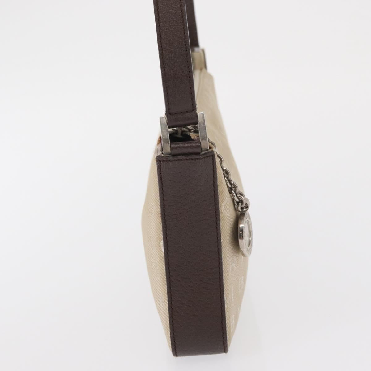 Bvlgari Pouch Canvas, BEIGE, CANVAS, Clutche & pouche