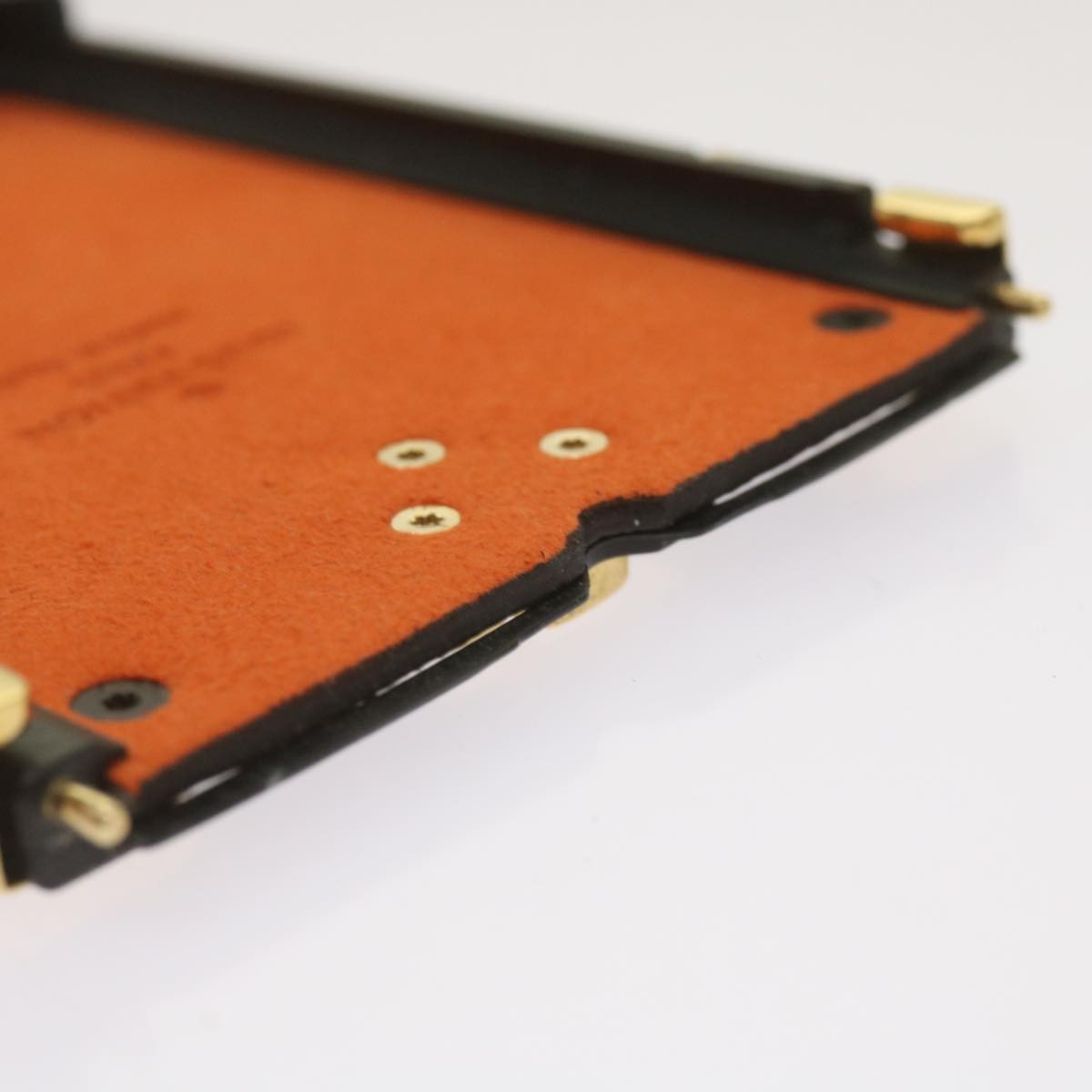 Louis Vuitton Phone case Canvas, BLACK, METAL, Tech accessory