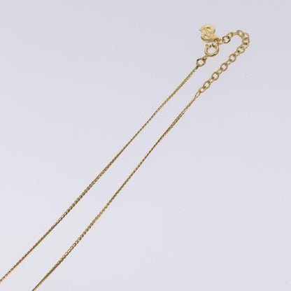 Christian Dior Collar Necklace Metal with Faux Pearls, GOLD, METAL, Necklace