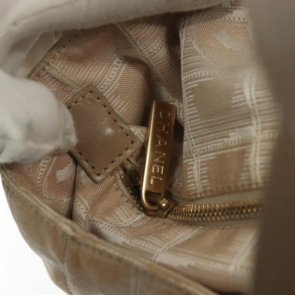 Chanel Travel Line Tote Nylon, BEIGE, NYLON, Tote bag