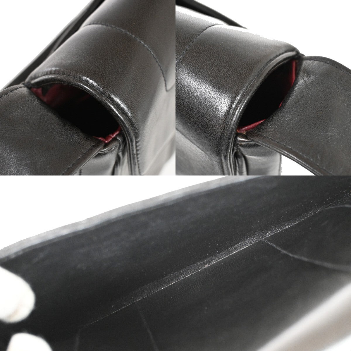 Chanel Mademoiselle Camera Bag Vertical Quilted Lambskin, BLACK, LEATHER, Shoulder bag