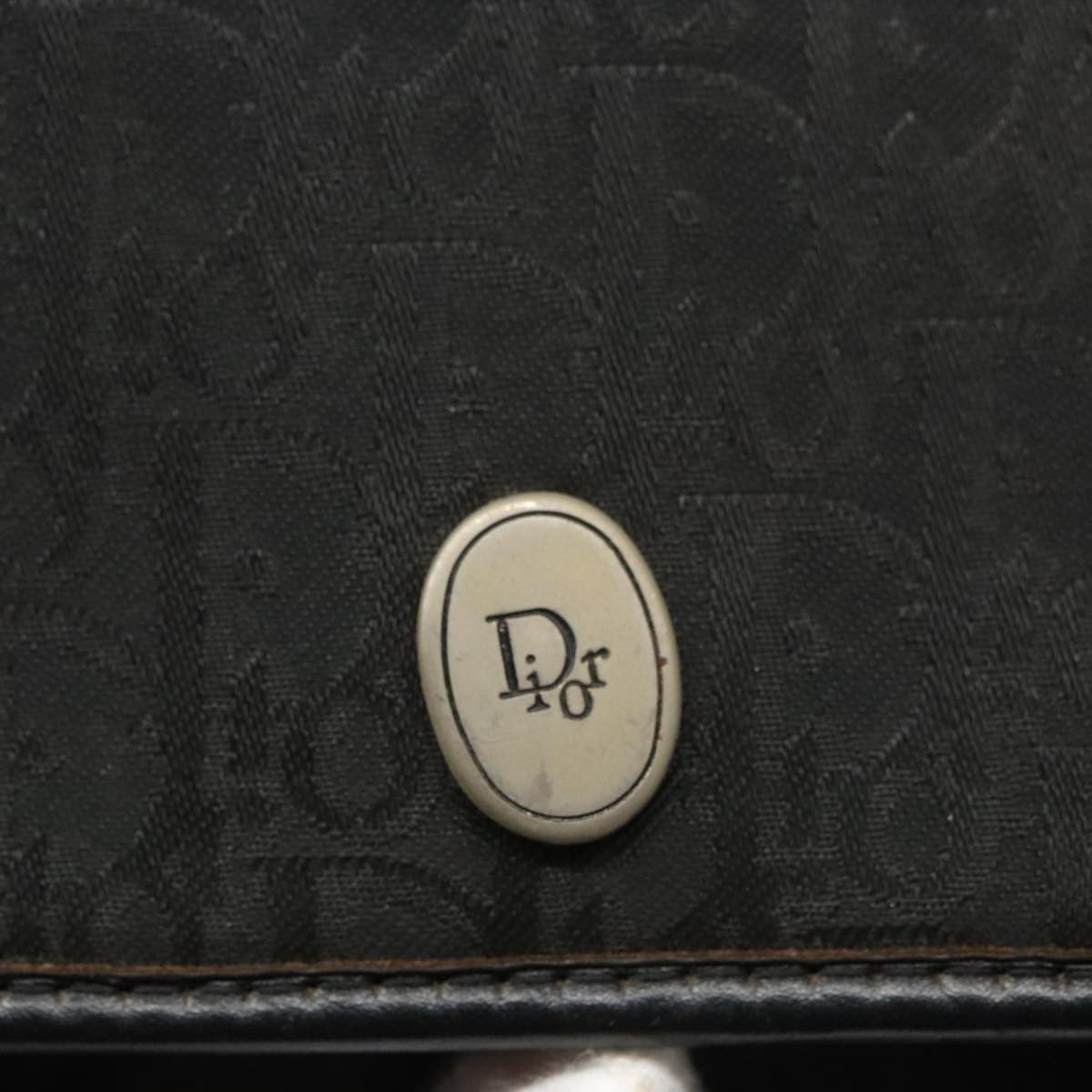 Christian Dior Trotter shoulder bag Canvas, BLACK, CANVAS, Clutche & pouche