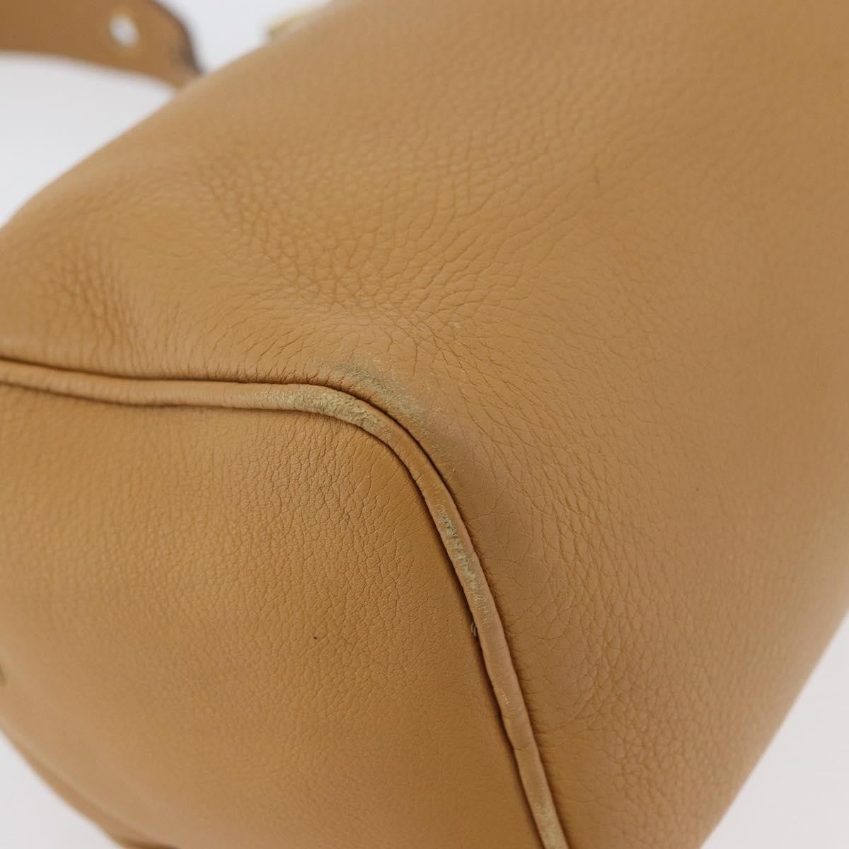 Prada Vintage Shoulder Bag Leather, BROWN, LEATHER, Shoulder bag