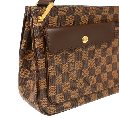 Louis Vuitton Aubagne Bag Damier, Brown, Canvas, Shoulder Bag