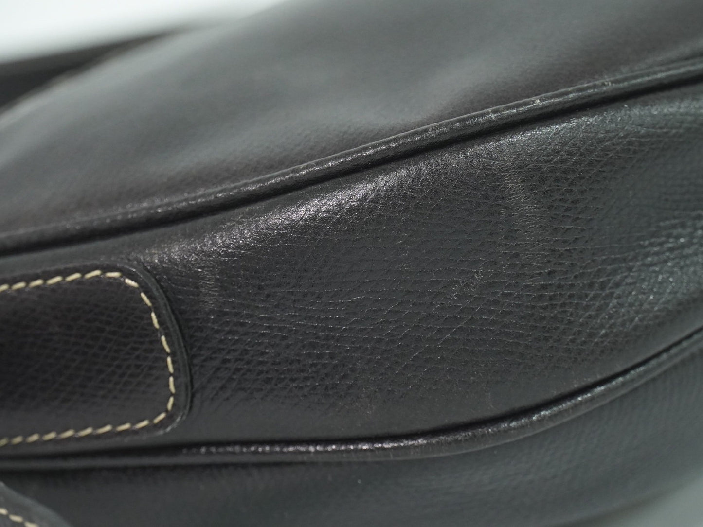 Loewe Anagram Shoulder Bag Leather, Black, Leather, Shoulder Bag