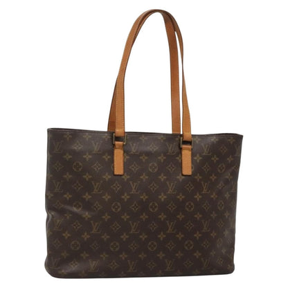 Louis Vuitton Luco Handbag Monogram Canvas, BROWN, CANVAS, Handbag