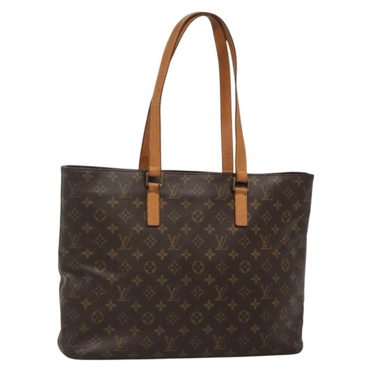 Louis Vuitton Luco Handbag Monogram Canvas, BROWN, CANVAS, Handbag