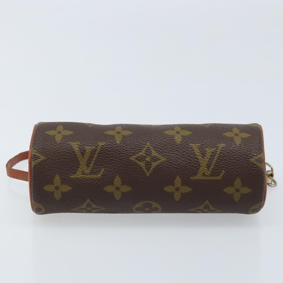 Louis Vuitton Papillon Pochette Monogram Canvas, BROWN, CANVAS, Clutche & pouche