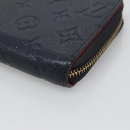 Louis Vuitton Portefeuille zippy Monogramme Empreinte Monogramme Empreinte, NAVY, LEATHER, Wallets