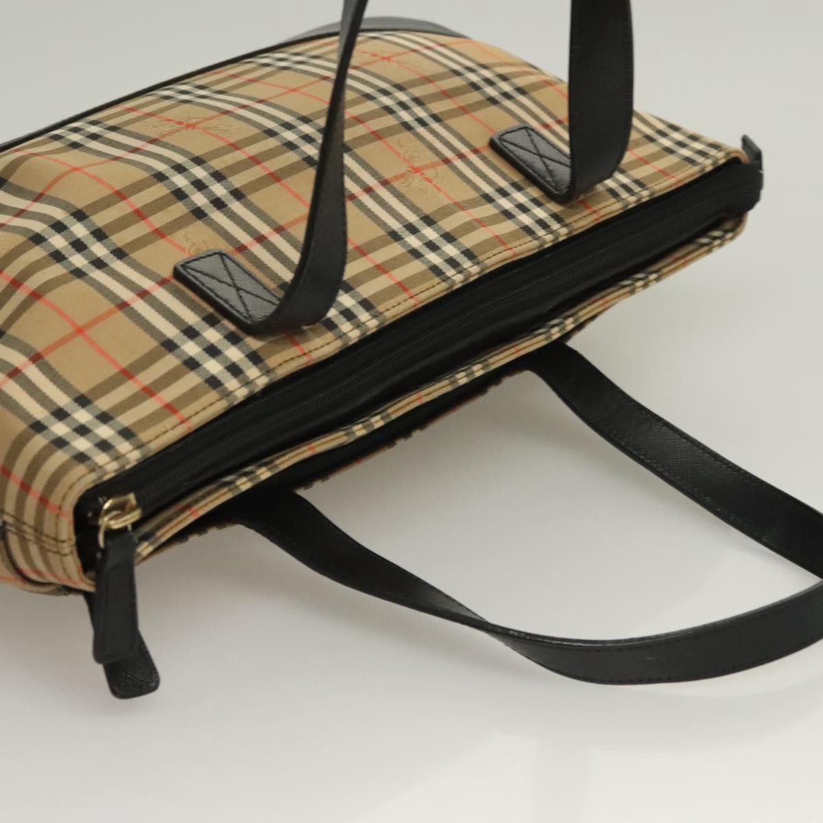 Burberry Nova Check Handbag Nova Check Canvas, BEIGE, CANVAS, Handbag