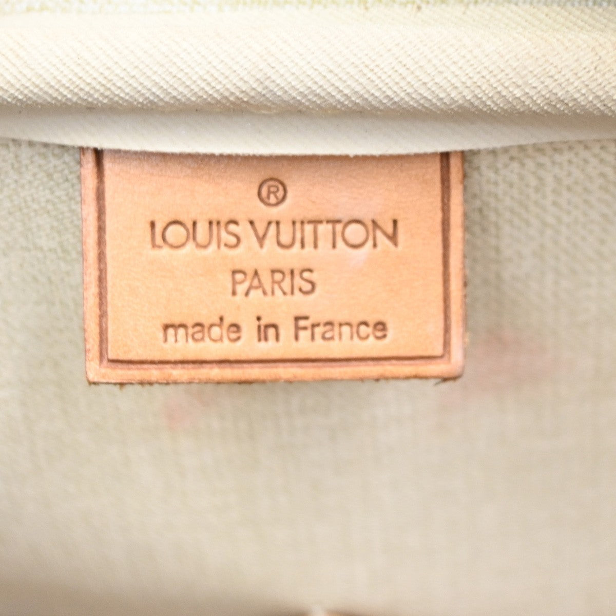 Louis Vuitton Deauville Handbag Monogram Canvas, BROWN, CANVAS, Handbag