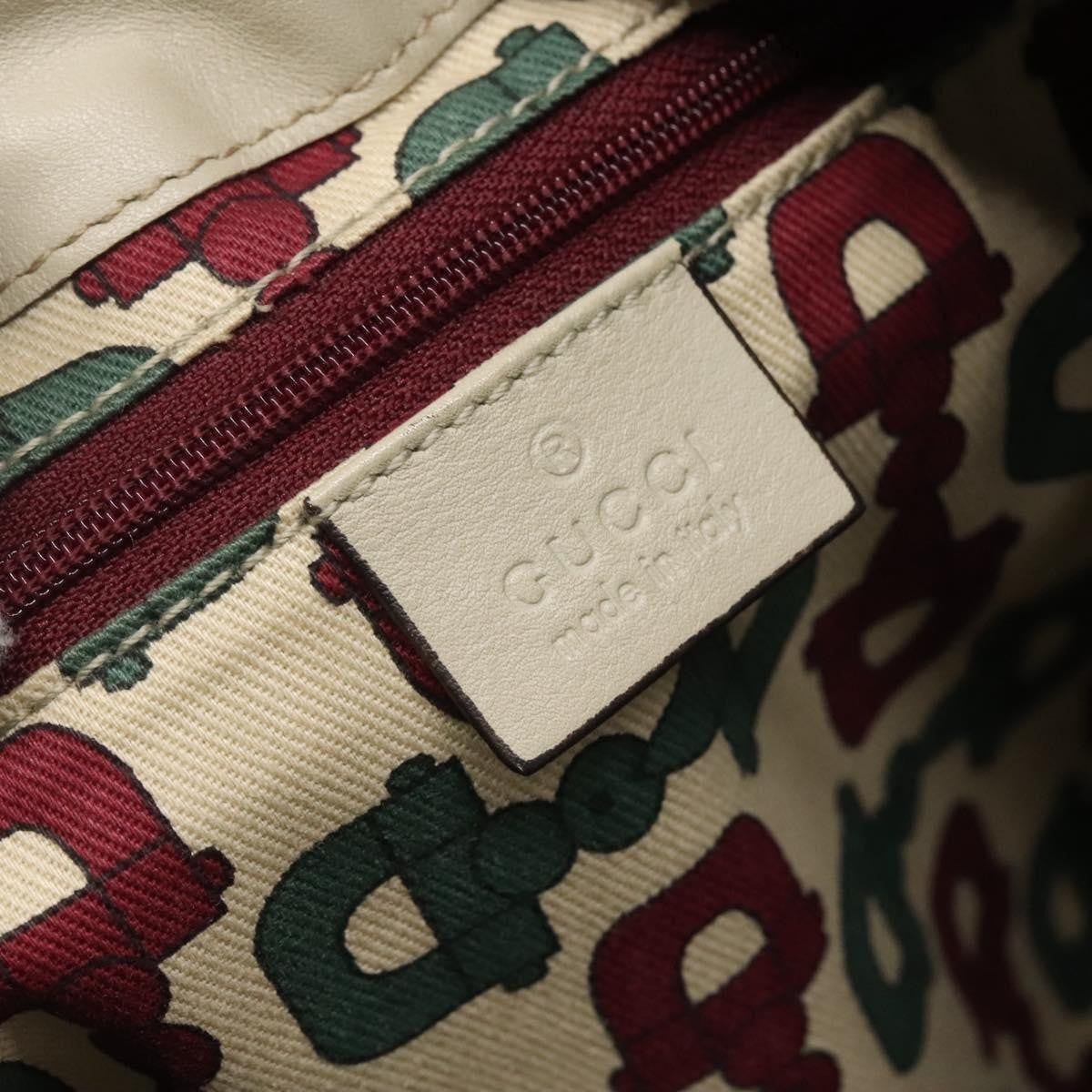 Gucci D-Ring Tote Guccissima Leather, WHITE, LEATHER, Tote bag