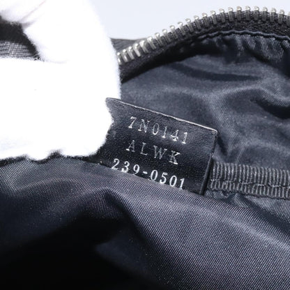 Fendi Toiletry Pouch Zucca Canvas, BLACK, CANVAS, Clutche & pouche