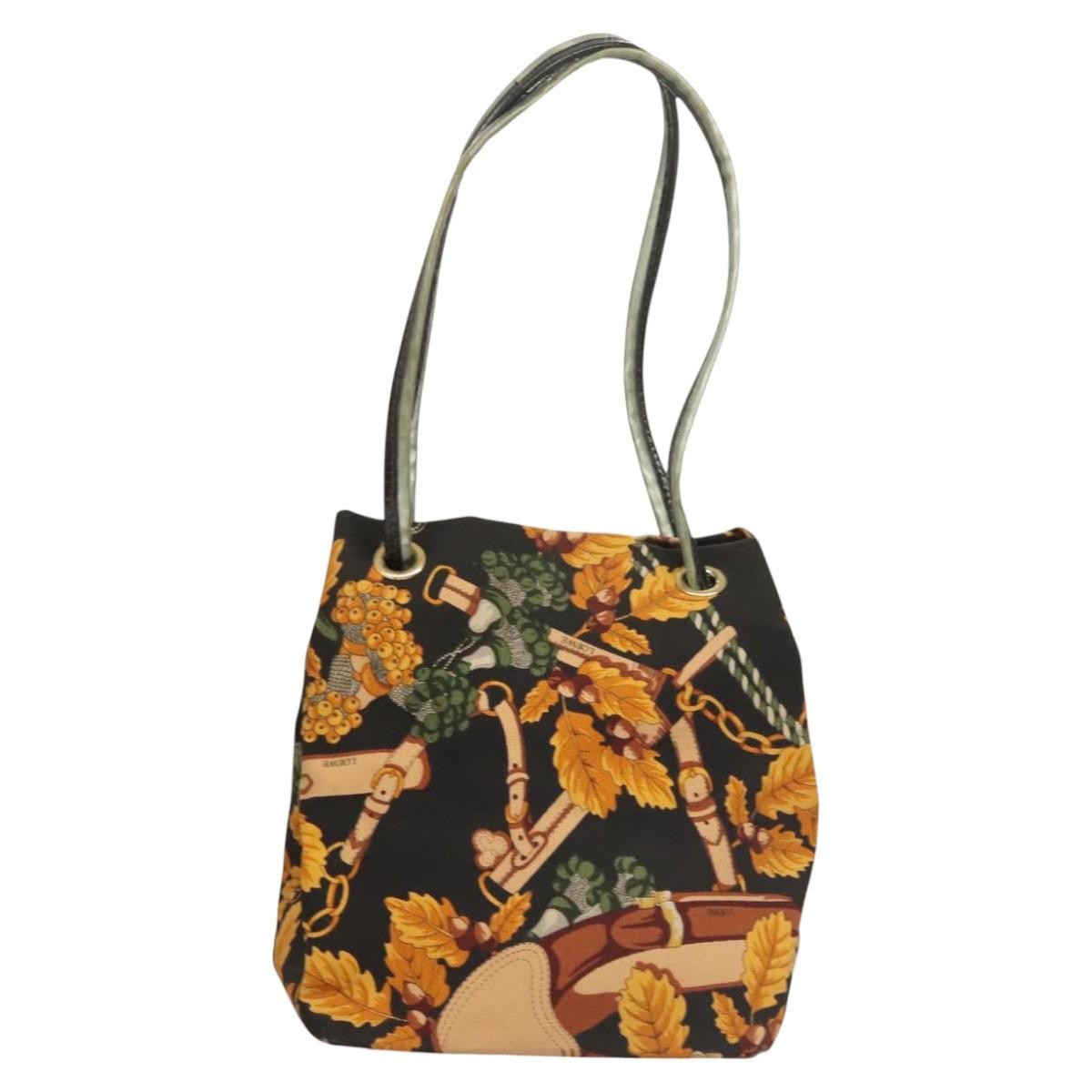 Loewe Vintage Shoulder Bag Canvas, YELLOW, CANVAS, Shoulder bag