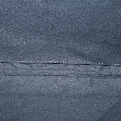 Balenciaga Navy Zip Pouch Canvas and Leather, WHITE, CANVAS, Clutche & pouche