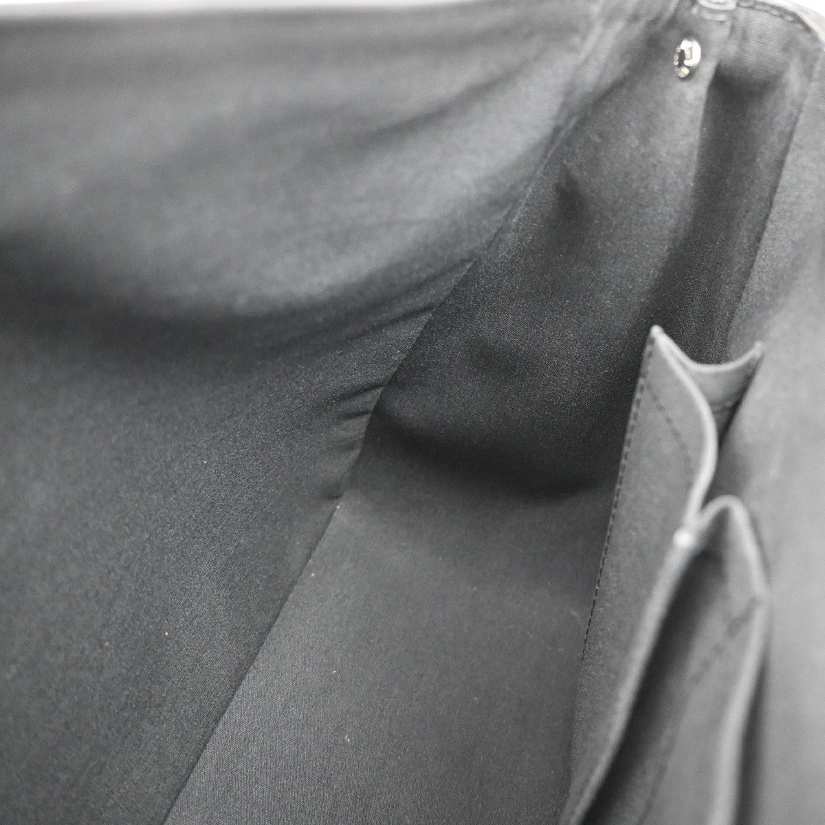 Louis Vuitton Segur Handbag Epi Leather, BLACK, LEATHER, Shoulder bag