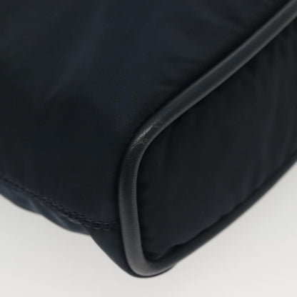 Celine Handbag Nylon, NAVY, NYLON, Handbag