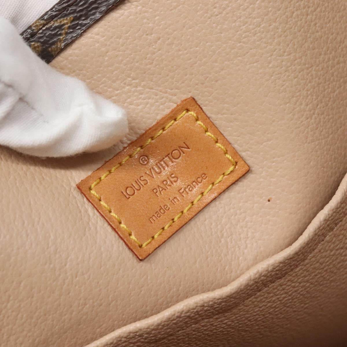 Louis Vuitton Sac Plat Bag Monogram Canvas, BROWN, CANVAS, Handbag