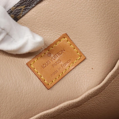 Louis Vuitton Sac Plat Bag Monogram Canvas, BROWN, CANVAS, Handbag