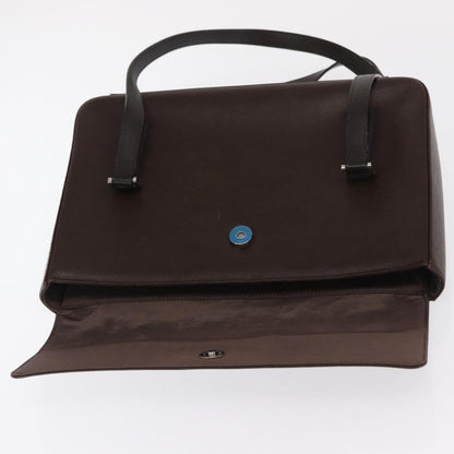 Burberry Vintage Handbag Leather, BROWN, LEATHER, Handbag