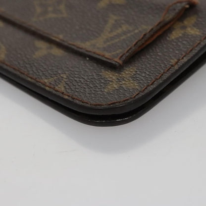 Louis Vuitton Ceinture Pochette Solo Belt Bag Monogram Canvas, BROWN, CANVAS, Clutche & pouche