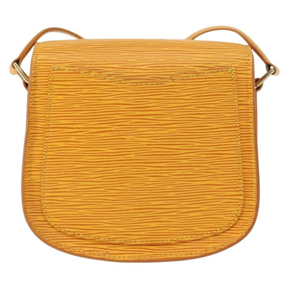 Louis Vuitton Saint Cloud Handbag Epi Leather, YELLOW, LEATHER, Shoulder bag